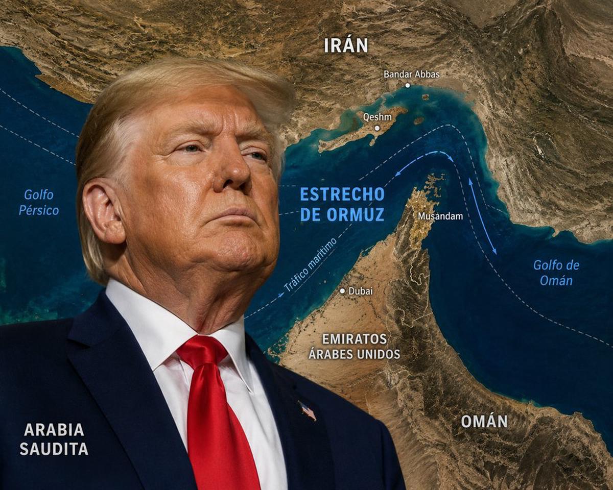 Donald Trump lanza una nueva advertencia a Irán si pretende volver a cobrar peajes a los buques que circulan por el estrecho de Ormuz.