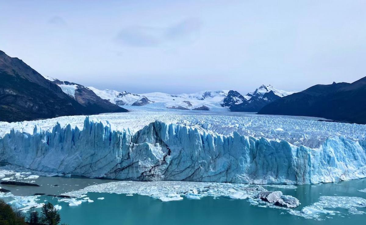 El glaciar Perito Moreno.