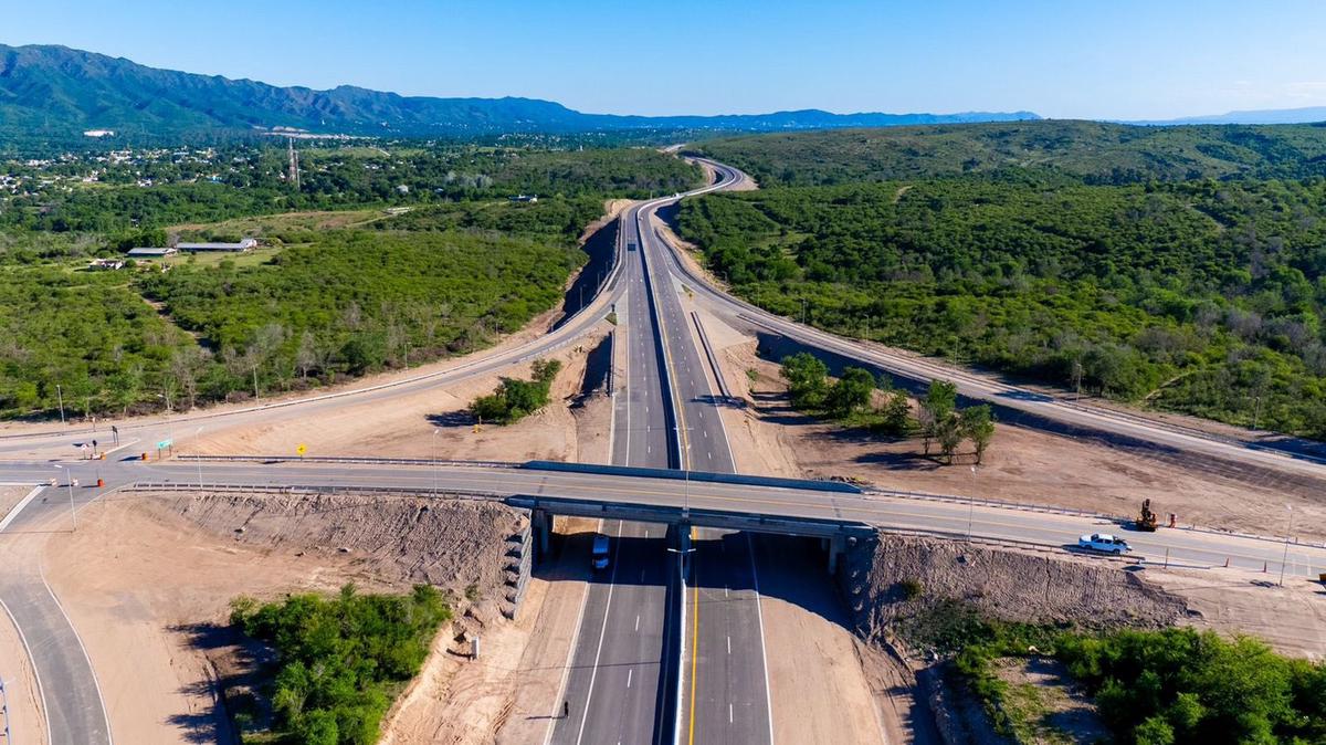 FOTO: Ya se puede circular por la Autovía 38 desde Bialet Massé a Molinari.