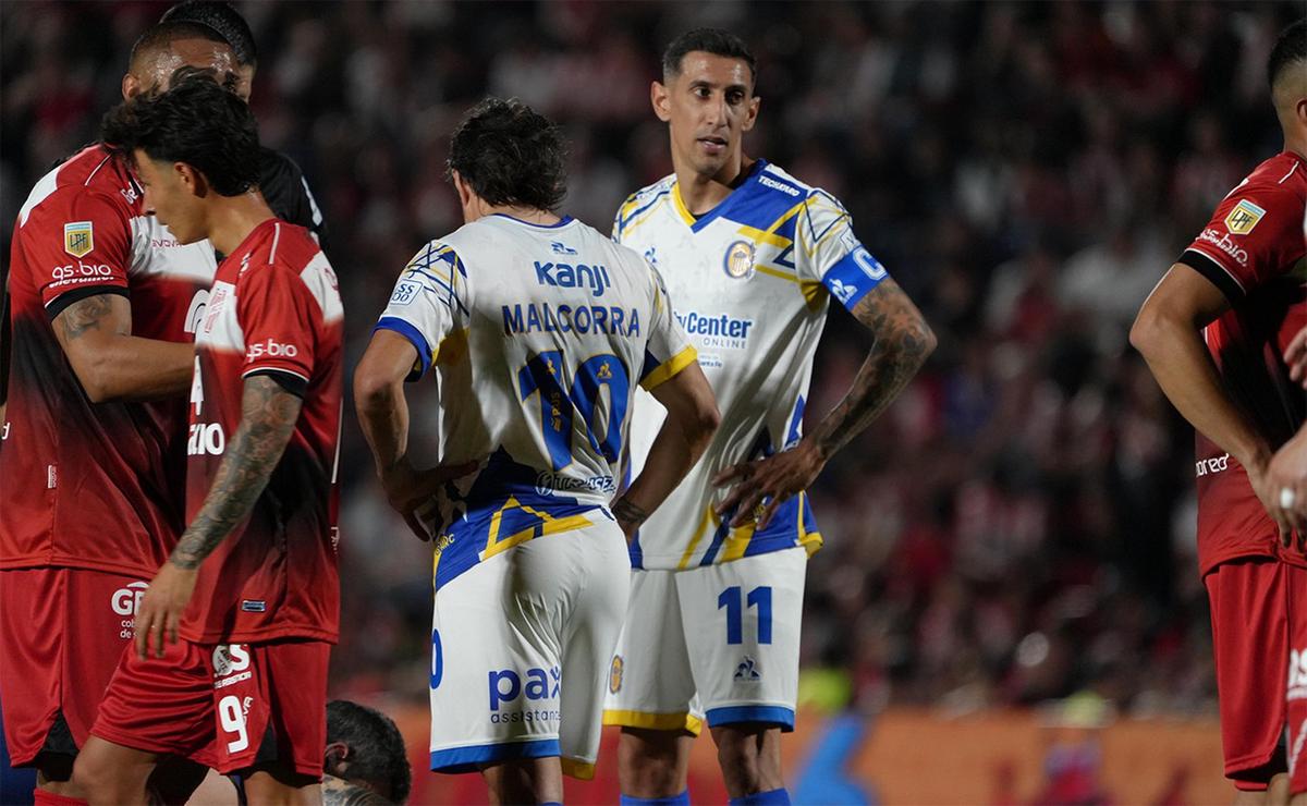 Rosario Central vs. Instituto. Liga Profesional 2025.