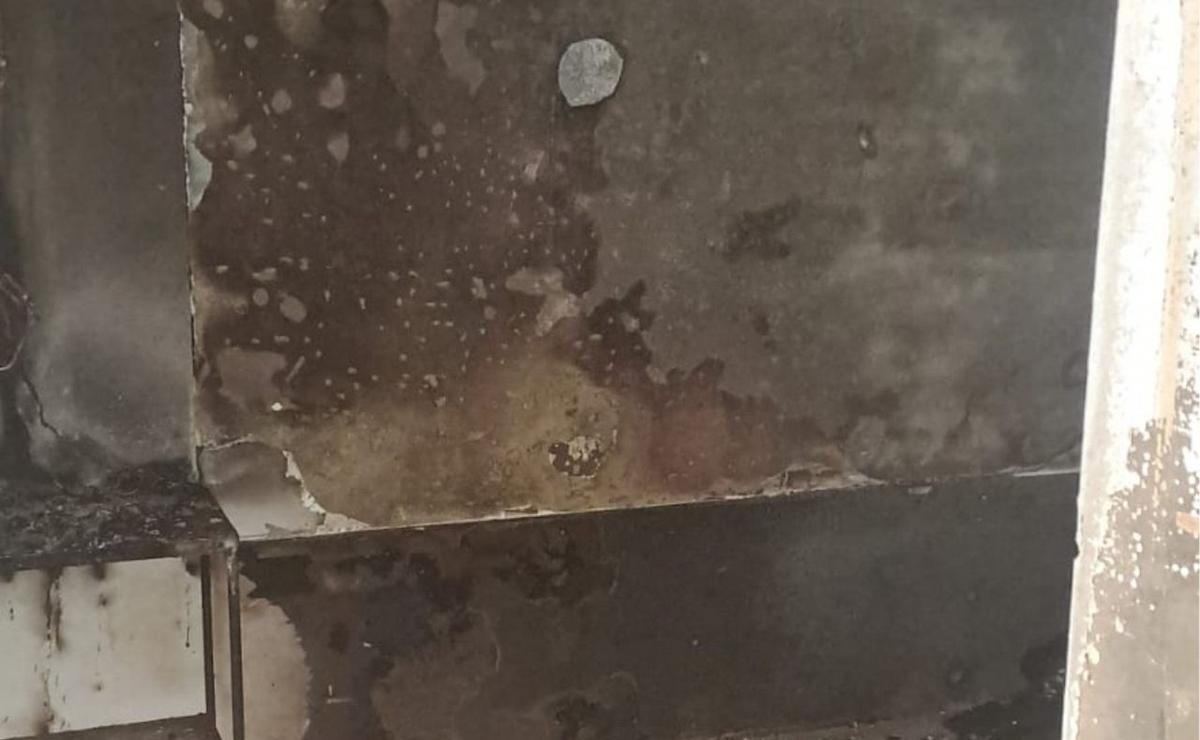 Un hombre prendió fuego un hotel en Villa María. (Gentileza)