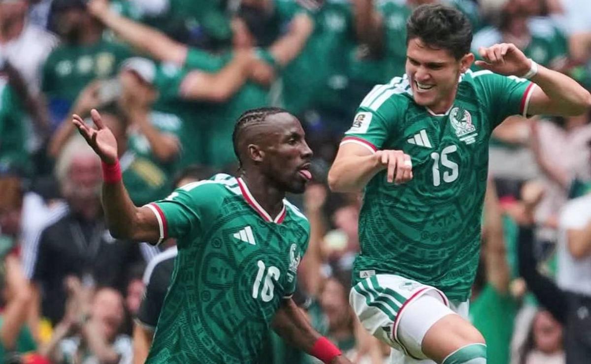 Julián Quiñones fue la figura. (Foto: @miseleccionmx)