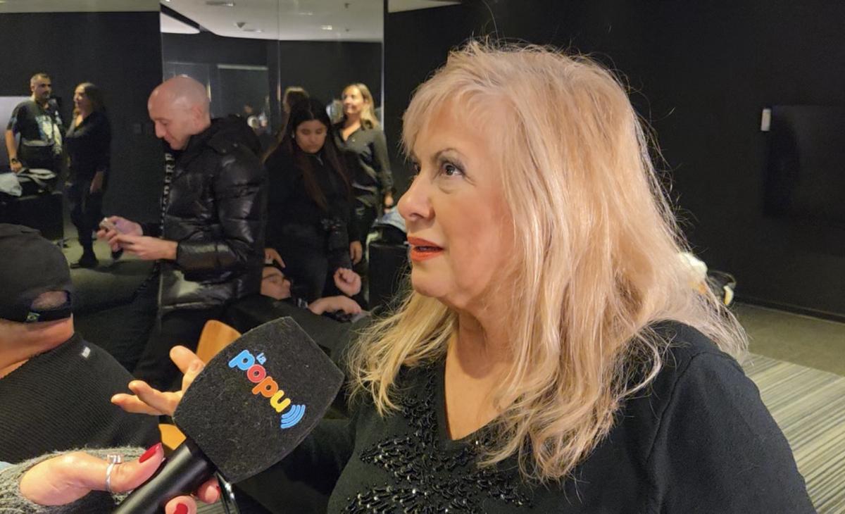 FOTO: Euge Quevedo junto a Silvia Meuli, su profesora de canto.