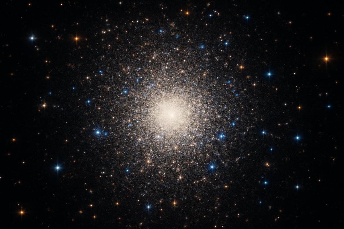 Imagen de Messier 3, un cúmulo globular con 500,000 estrellas