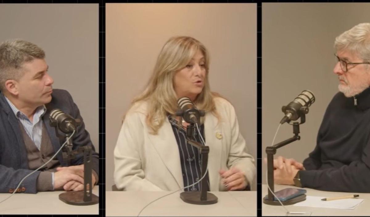 Adrián Ganzburg y Claudia Maine, entrevistado por Sergio Suppo.