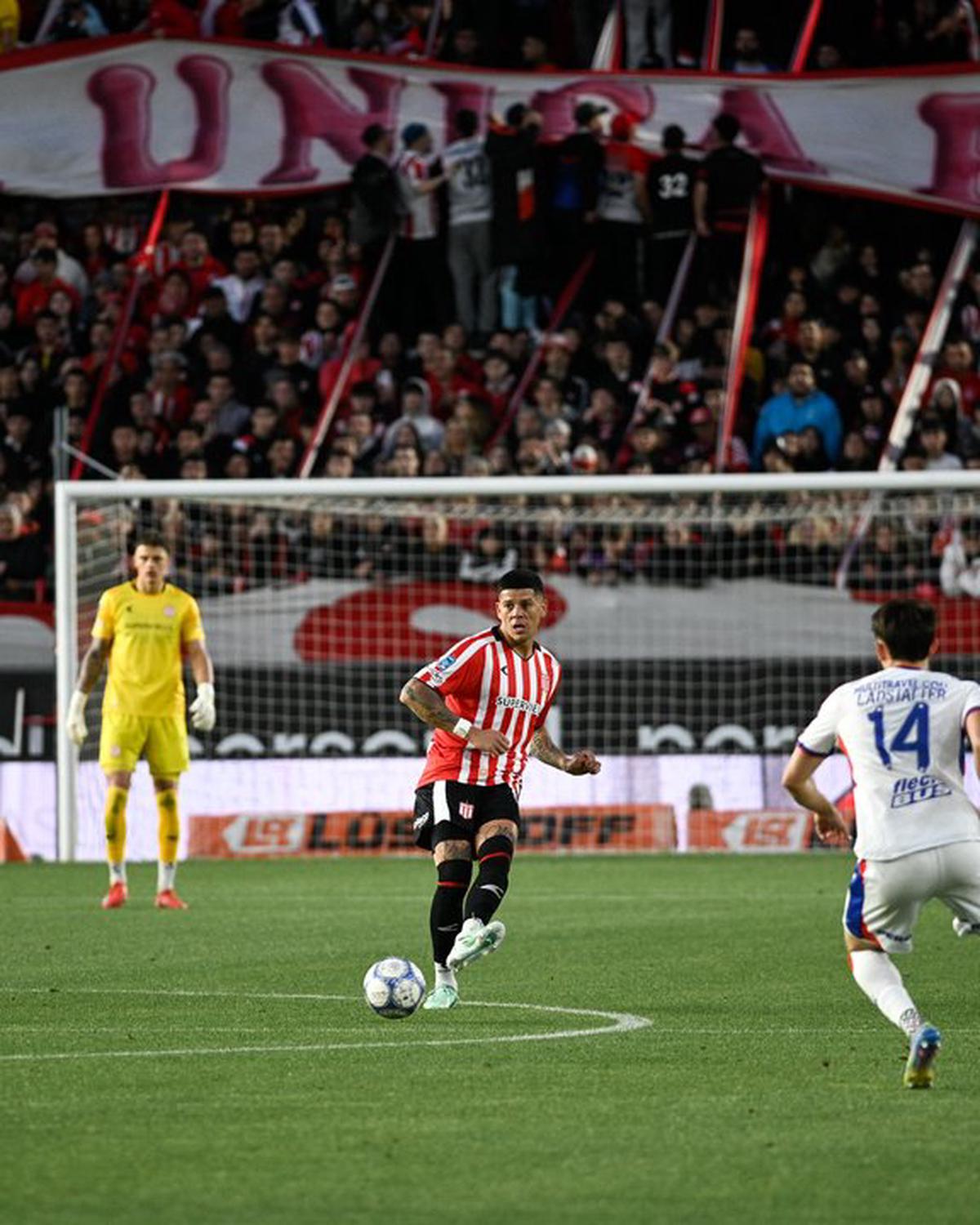 Marcos Rojo volverá a ser titular en su reciente regreso a Estudiantes.