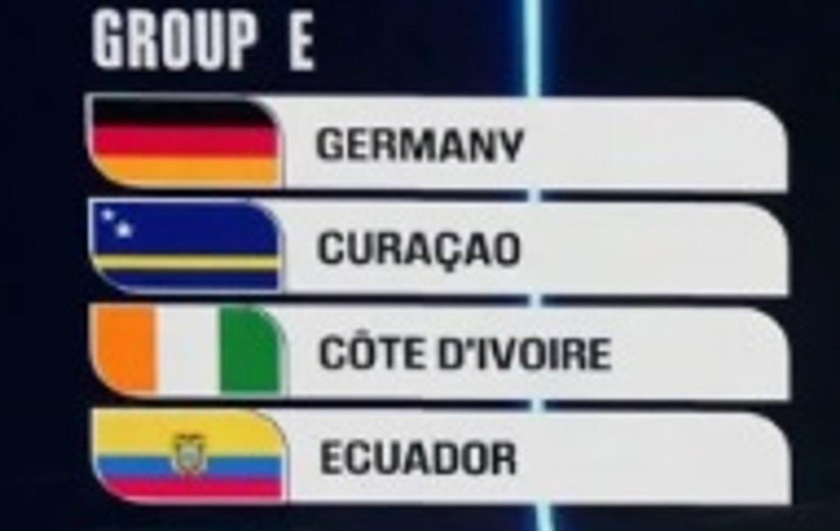 Alemania y Ecuador se volverán a ver las caras como en 2006. Foto: Agencia NA.