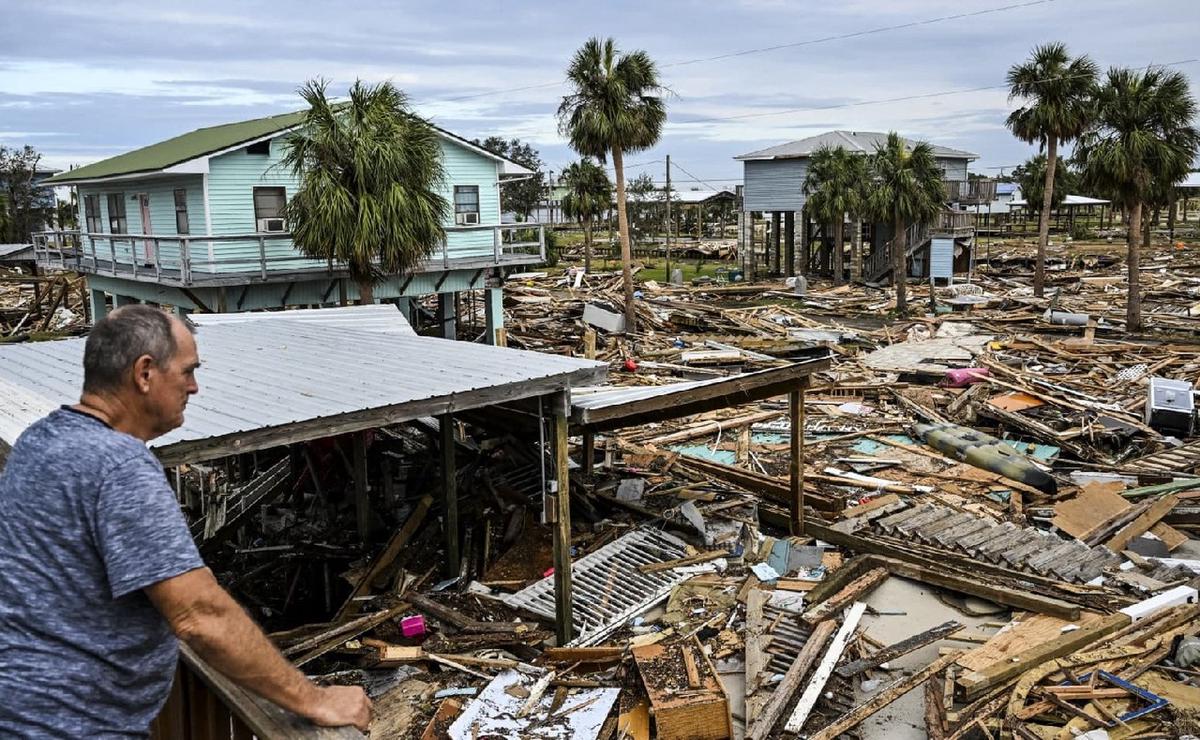 FOTO: El paso del huracán Helene en Estados Unidos. (Foto: NBC/CNN/CTIF.org)