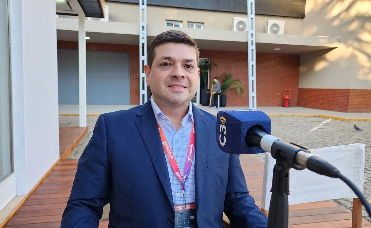 Miguel Aguiar Jr.,empresario brasileño, en los tres días del Bussiness Forum Santa Fe