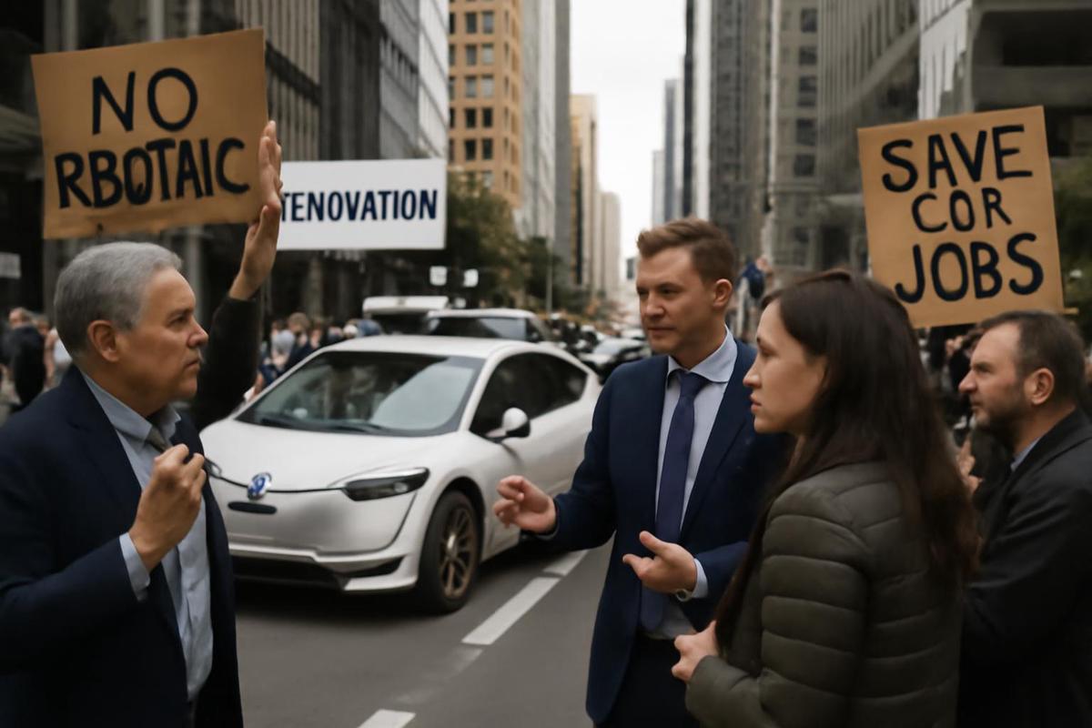 Uber y Waymo en un choque por el futuro de los robotaxis en Washington D.C.