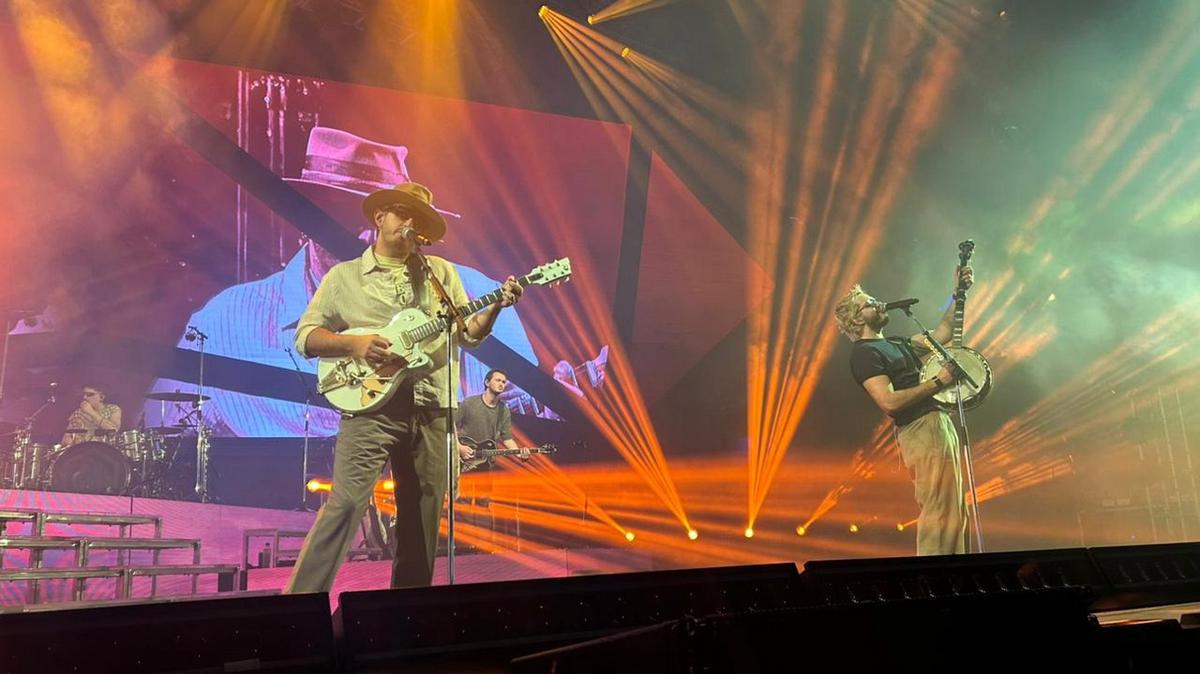 Morat en el festival de Villa María.