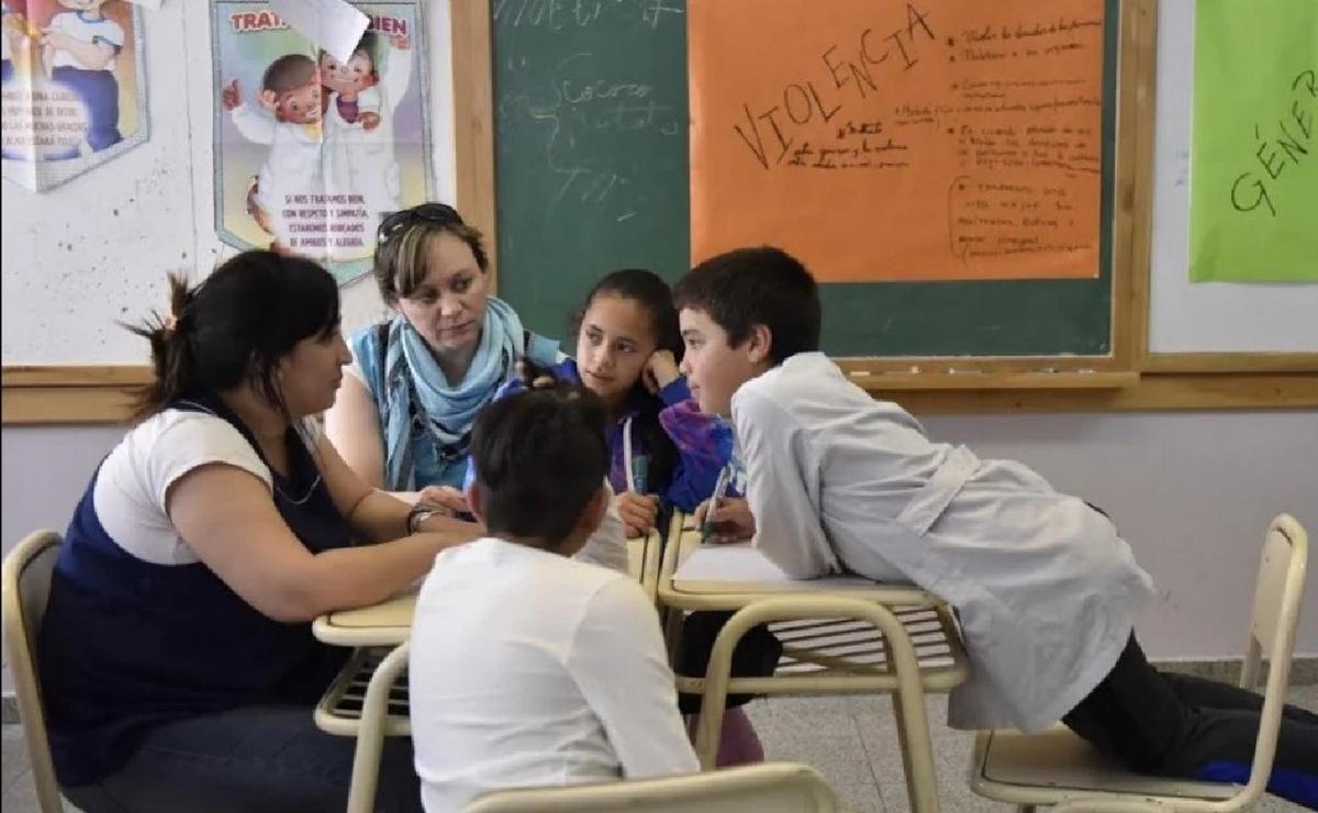 FOTO: Educación sexual integral en las escuelas. (Foto gentileza: Chequeado)