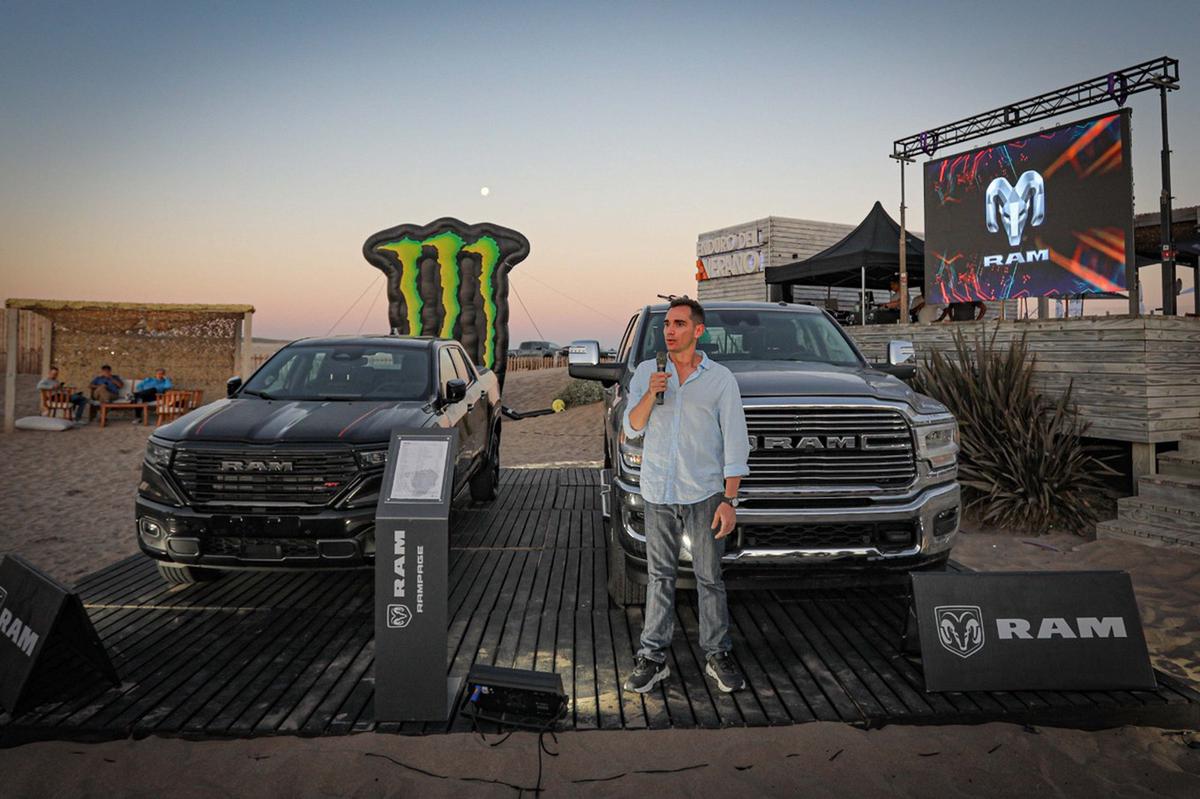 FOTO: Cadena3 en el adelanto de RAM Argentina en Pinamar