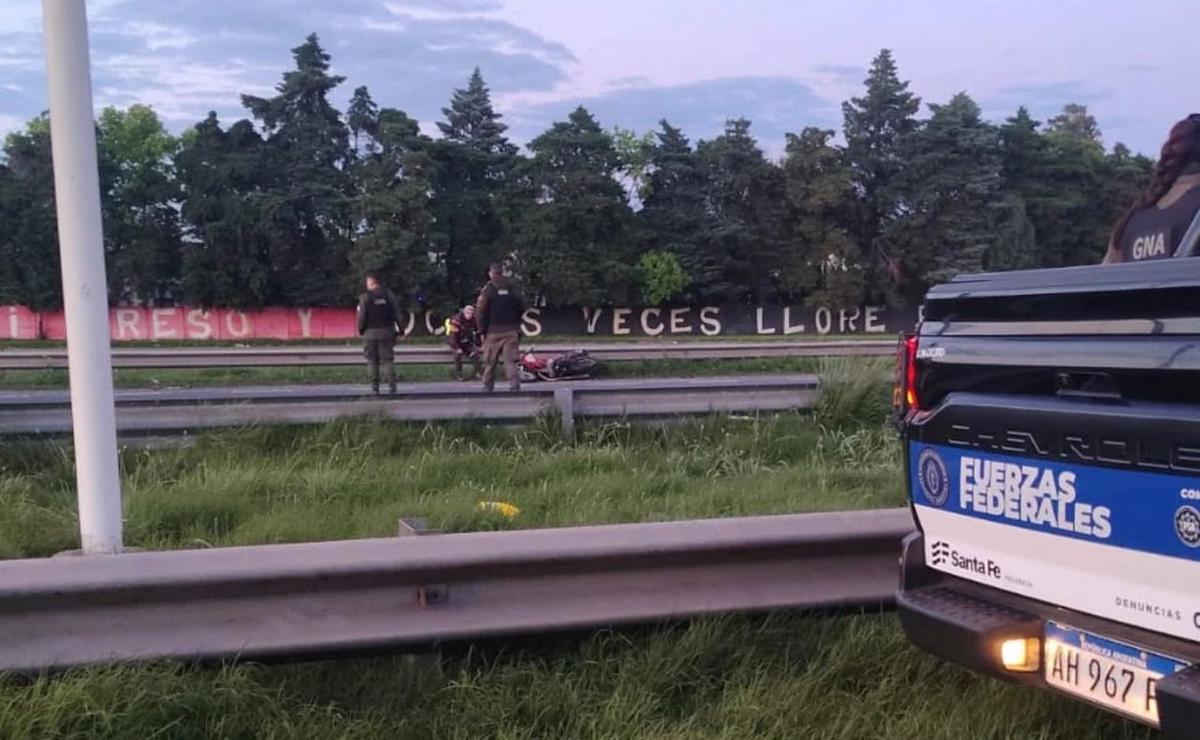 El accidente se produjo durante la madrugada.