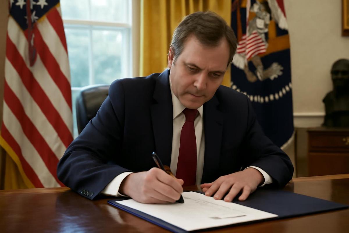 Trump firma orden ejecutiva sobre IA