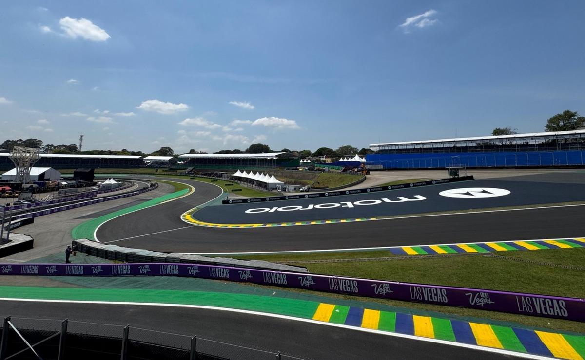 FOTO: Interlagos, el circuito de F1 donde correrá Colapinto este domingo.