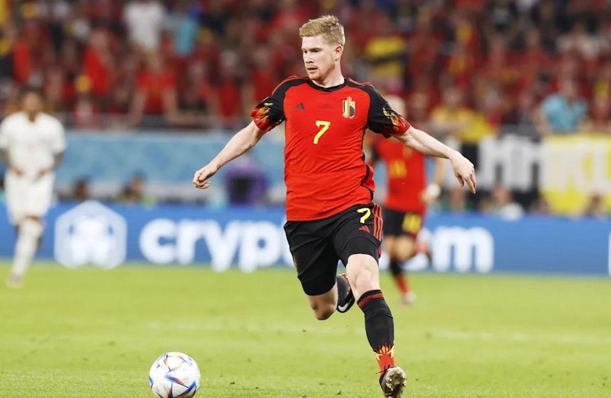 De Bruyne, titular en Bélgica (Foto: EFE)