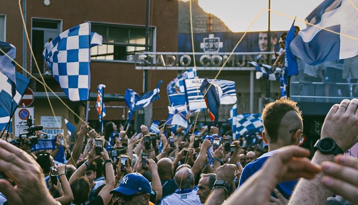 El Como, ante un momento histórico (Foto: @Como_1907)