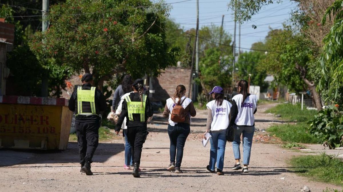 La intervención se dio gracias al programa llamado Intervención Barrial Focalizada