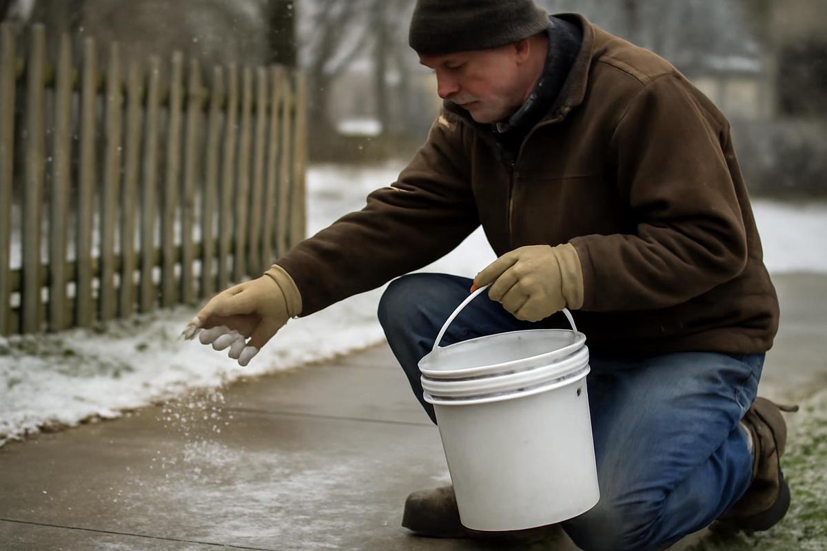 Consejos para el uso de sal en el mantenimiento invernal