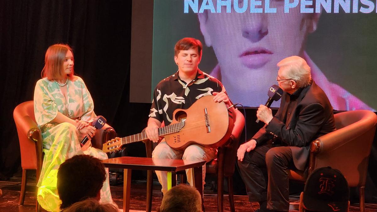 FOTO: Nahuel Pennisi, en exclusiva con Rony en Vivo 