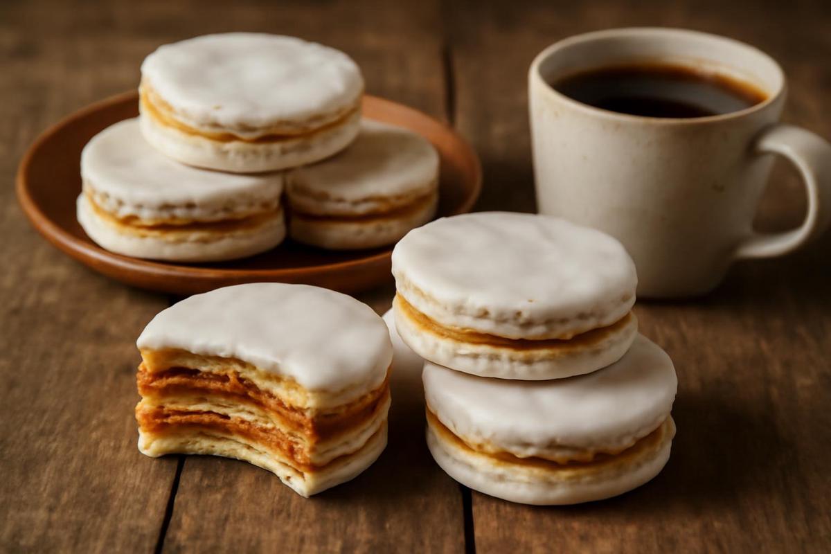 Alfajores santafesinos: una delicia crujiente de Santa Fe