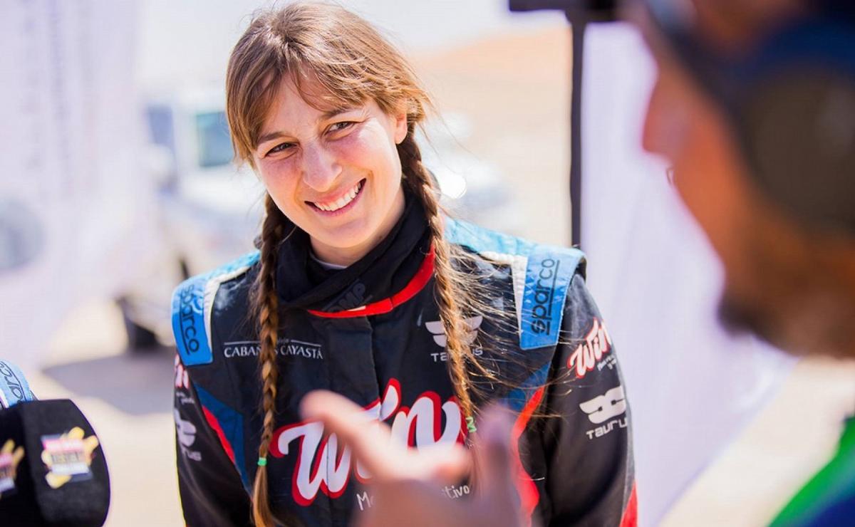 FOTO: Valentina Pertegarini es líder de copilotos en Challenger y su máximo rival no corre