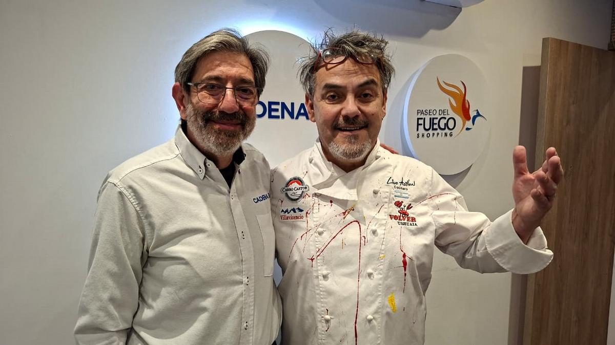 Lino Gómez Adillón, reconocido chef de la Patagonia.