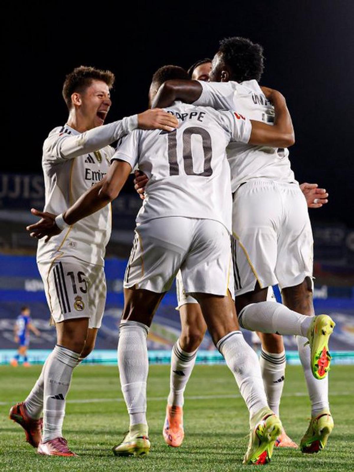 Real Madrid se impuso ante Getafe y es líder en solitario de La Liga. (Foto NA: @RealMadrid)