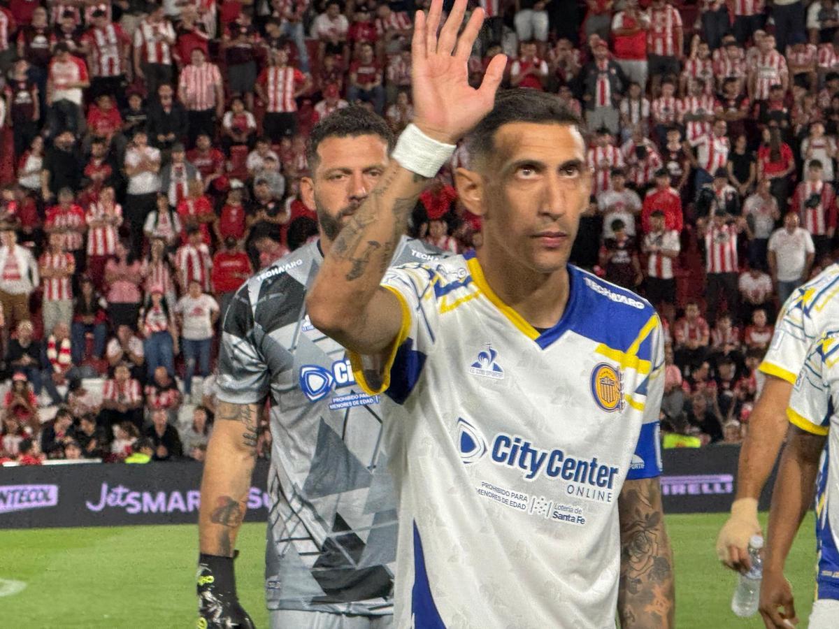 Ángel Di María, reconocido en Alta Córdoba.