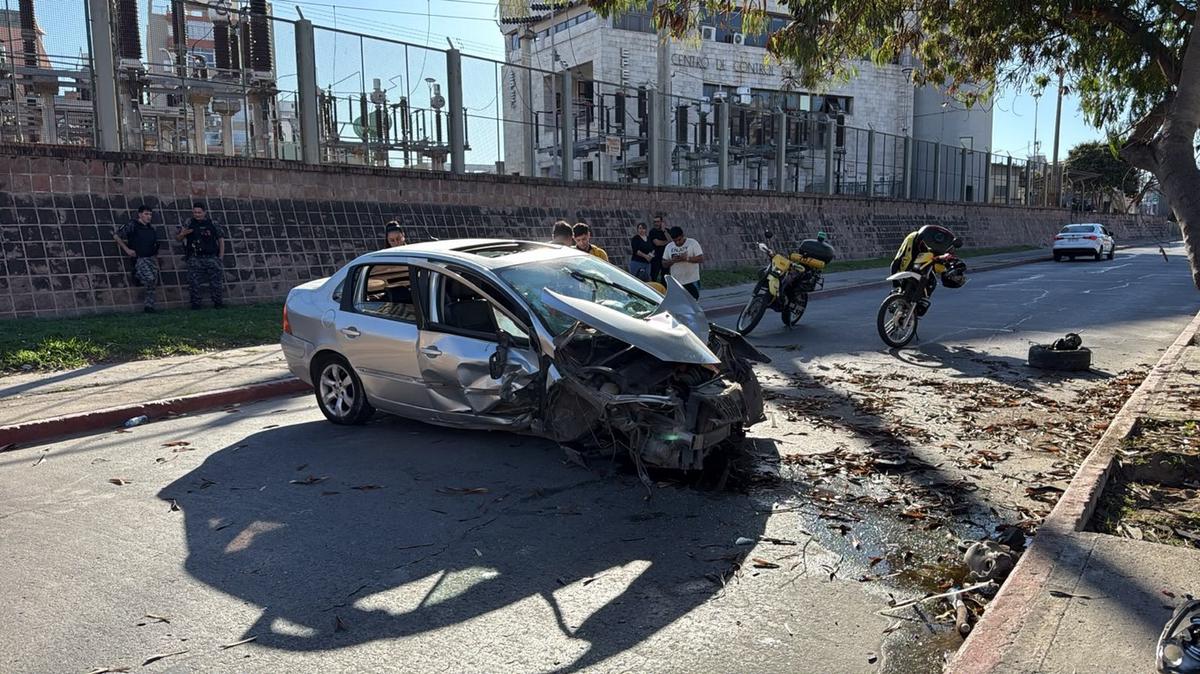Accidente en la Costanera de Córdoba.