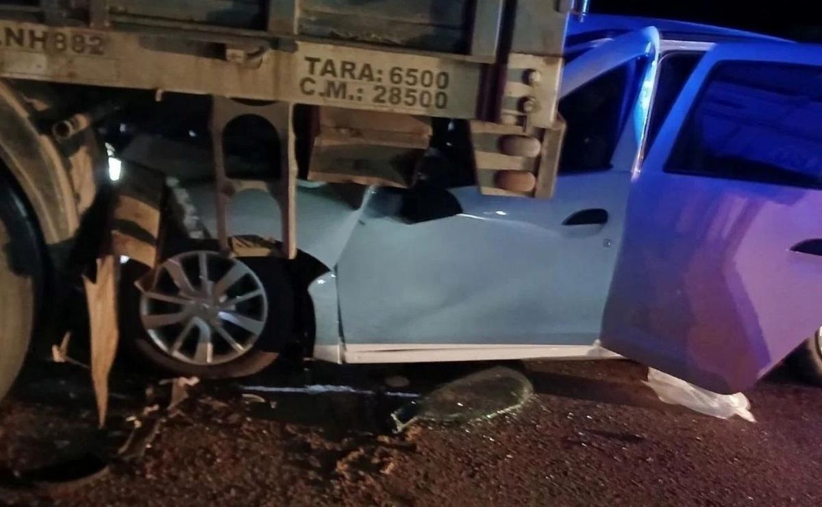 Fuerte accidente en la ruta 98.