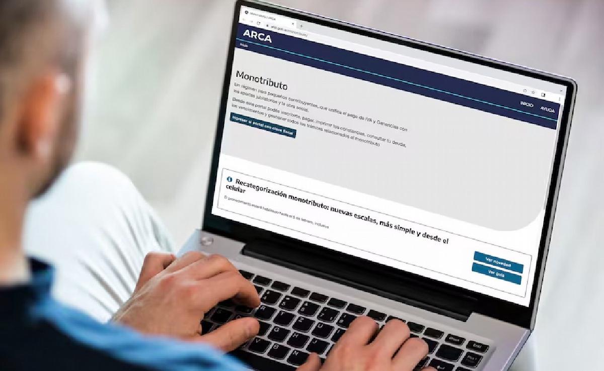 ARCA recategorizó los monotributos.