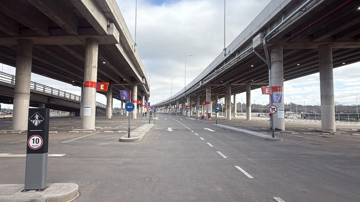 Así es el nuevo estacionamiento del Kempes.