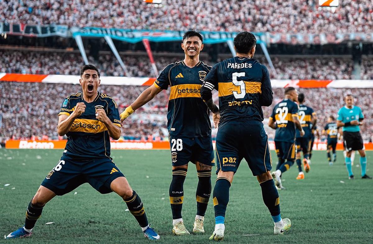 Adam Bareiro, delantero de Boca.