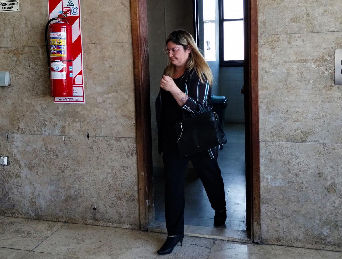 FOTO: Tamara Yañez declaró en los tribunales federales de Retiro.