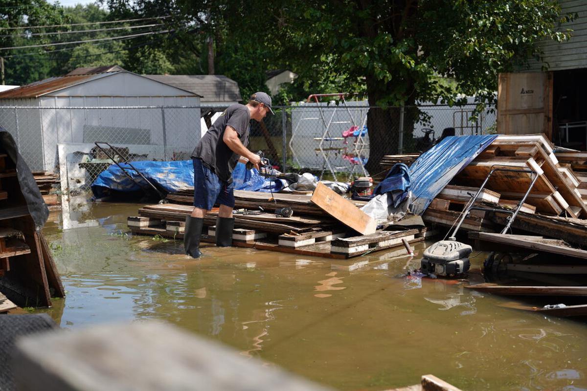 Persiste el riesgo de inundaciones por tormentas del medio oeste al Atlántico medio en EE.UU.