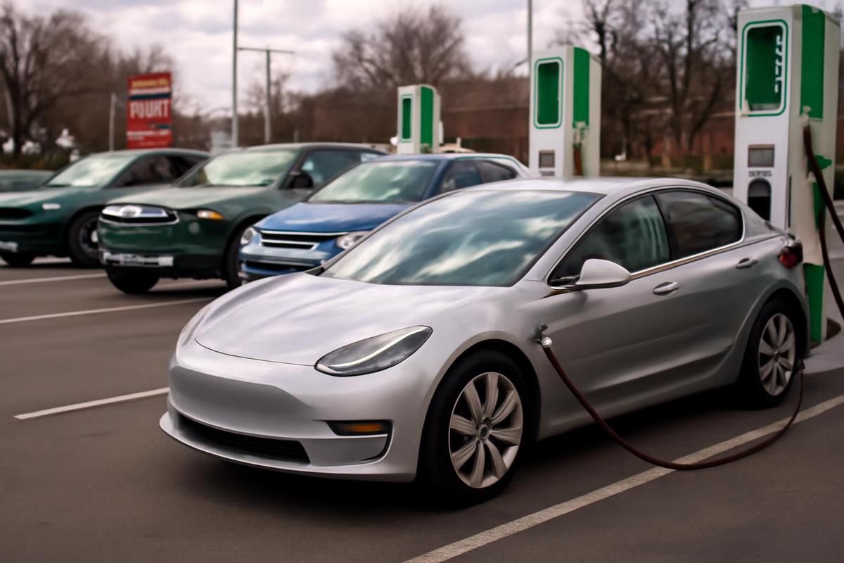 Crecimiento de ventas de EV en EE.UU.