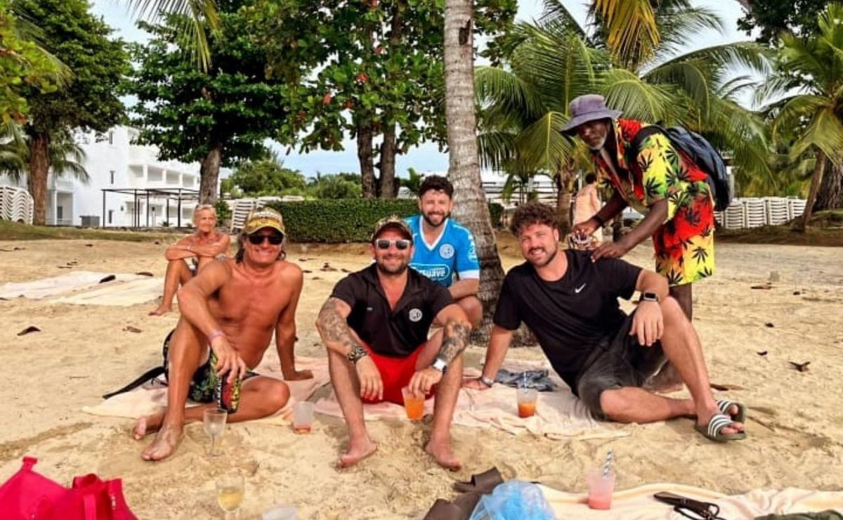 Los cordobeses varados en Jamaica.