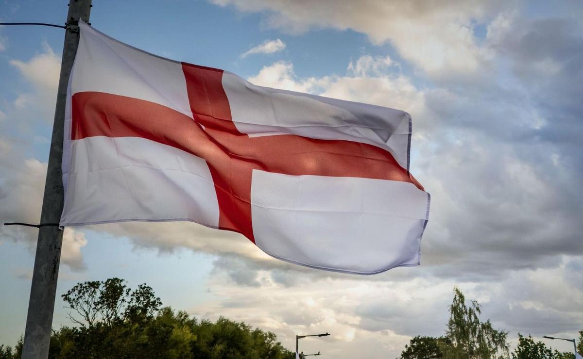 La bandera inglesa.