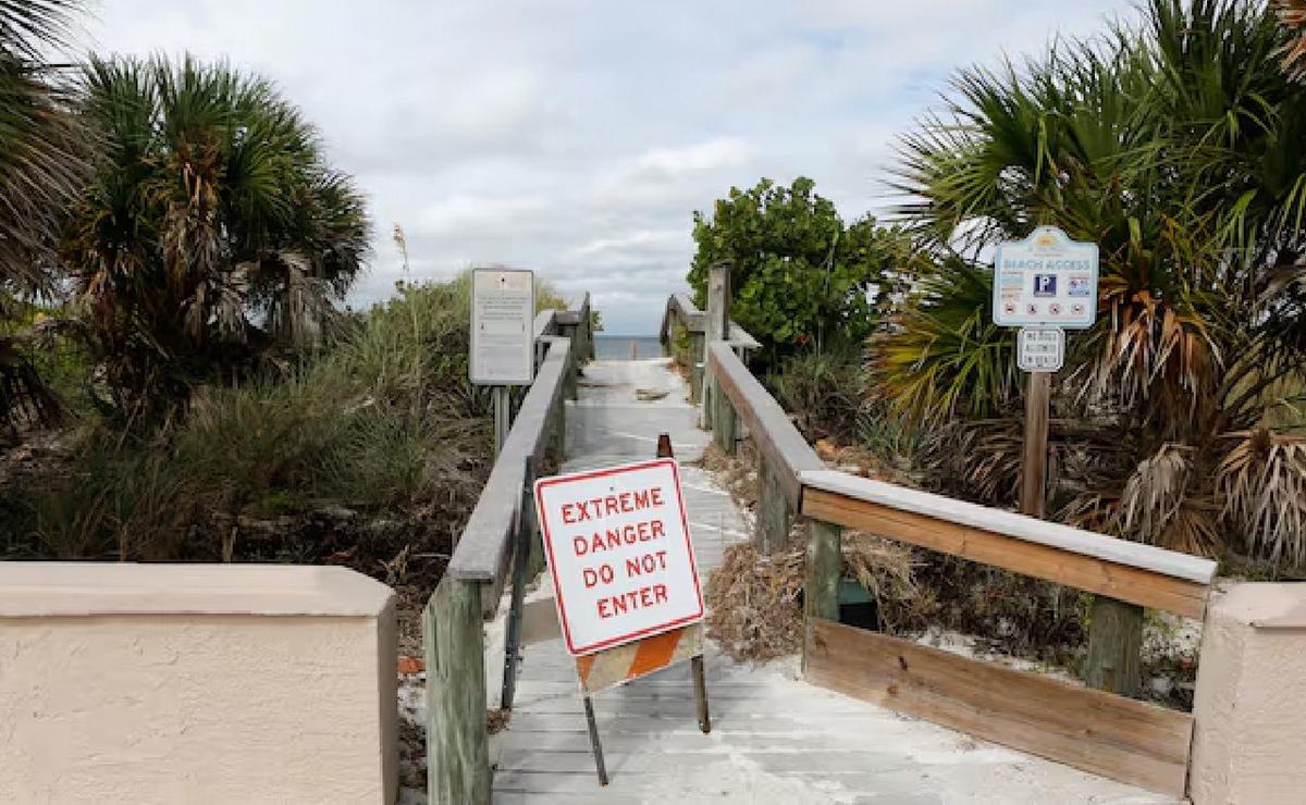 FOTO: Avanza hacia Florida el huracán Milton. (Foto: BBC)