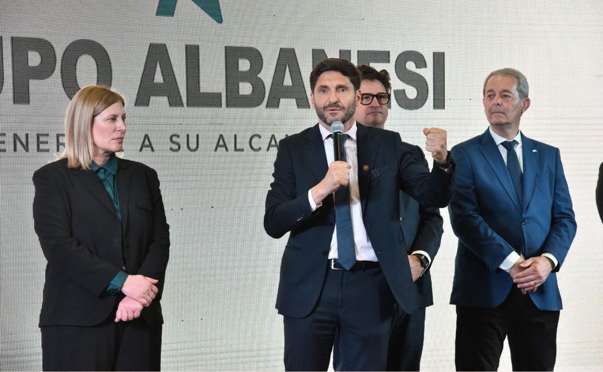 FOTO: El Grupo Albanesi inauguró este miércoles la Central de Cogeneración Arroyo Seco