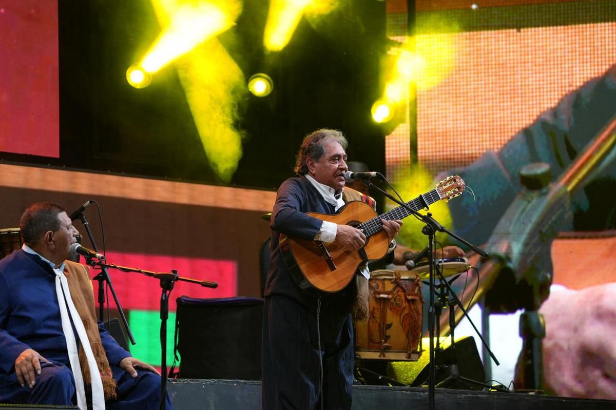 FOTO: Cosquín vive la cuarta luna coscoína. 