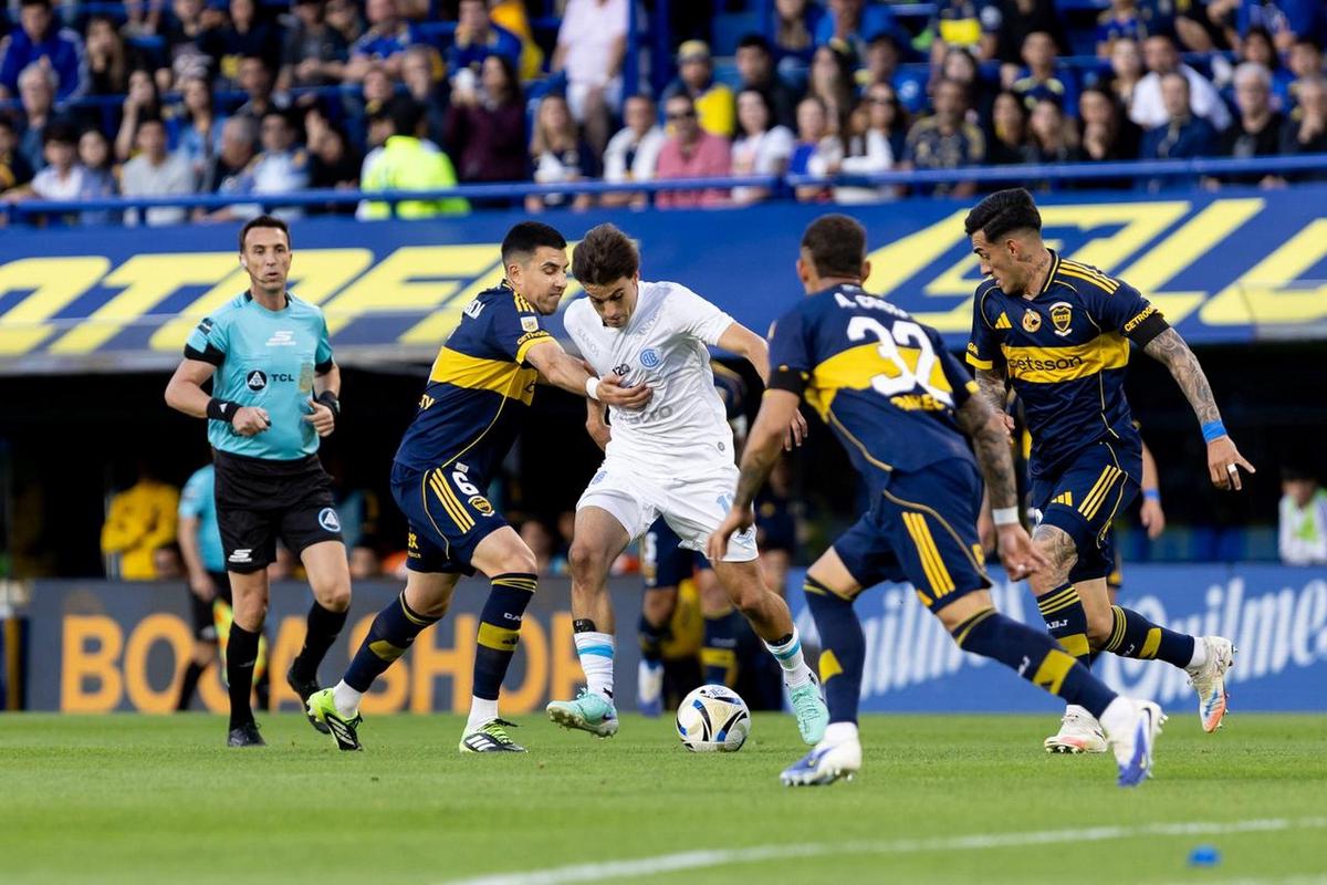 Belgrano y Boca se enfrentan en La Bombonera. (Foto: CAB)