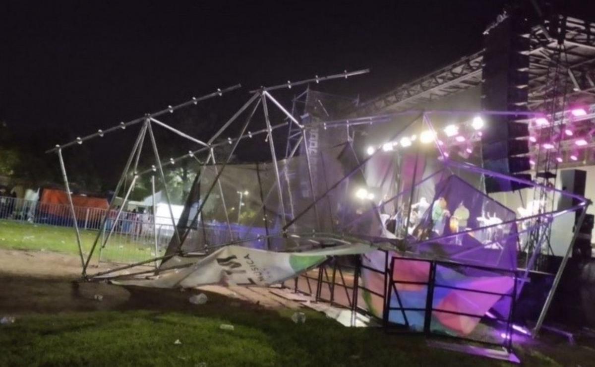 FOTO: El hecho ocurrió durante la Fiesta Nacional de la Música en Wheelwright.