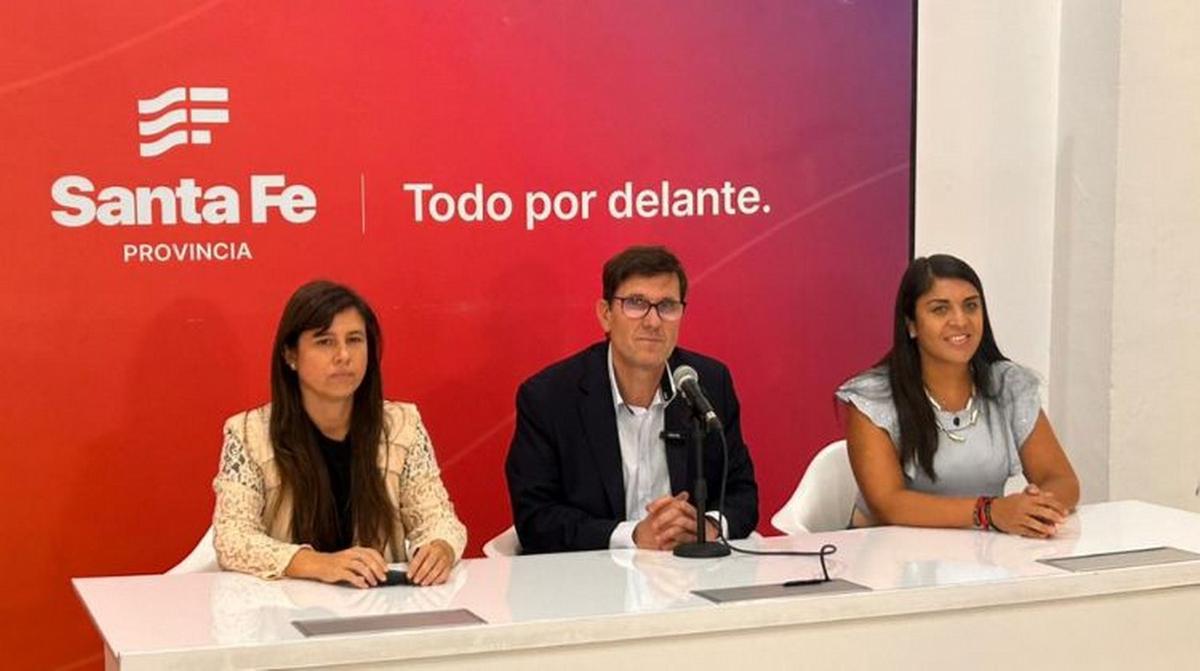 Ministro de educación de Santa Fe, José Goity.