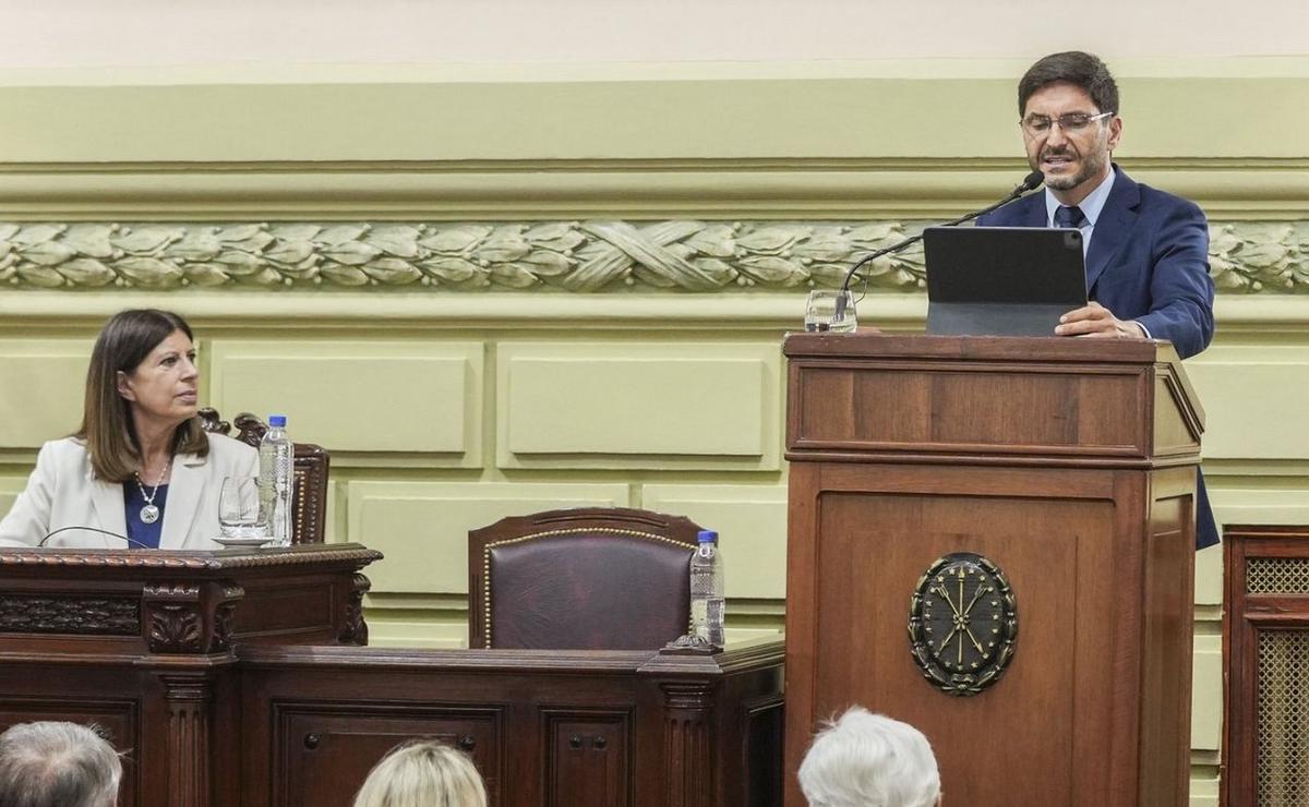 Apertura de sesiones ordinarias en la Legislatura de Santa Fe.