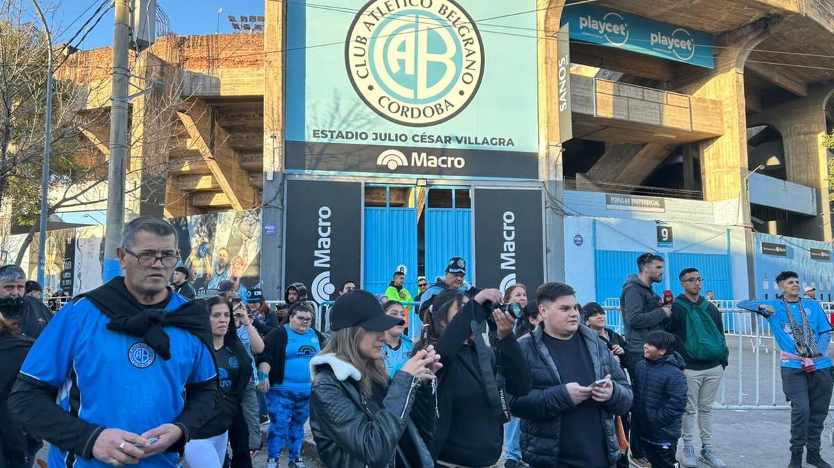 Alberdi se viste de celeste: Belgrano prepara un multitudinario banderazo.