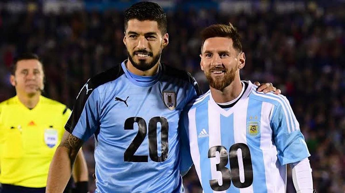 Messi y Suárez promocionaron el mundial que viene