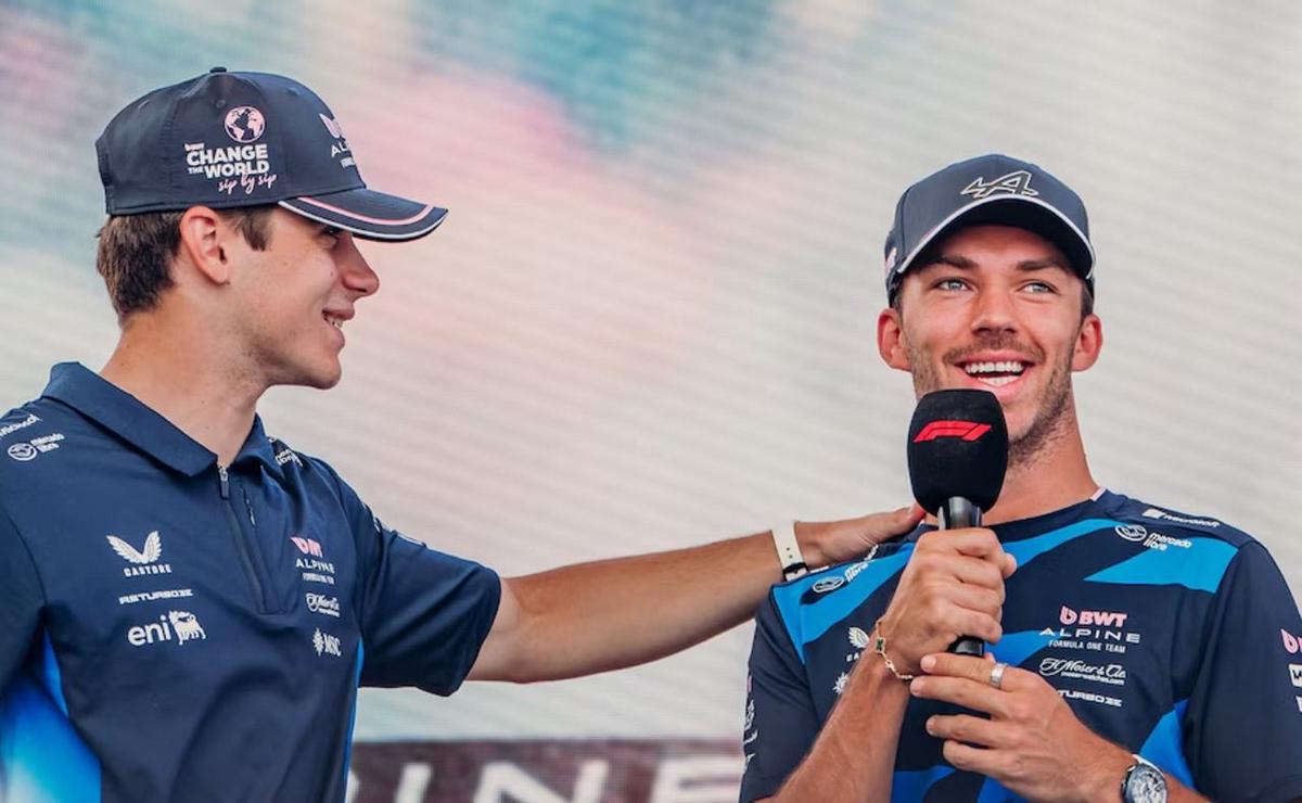 Pierre Gasly y Franco Colapinto serán la dupla de Alpine en 2027. (Foto: Alpine)